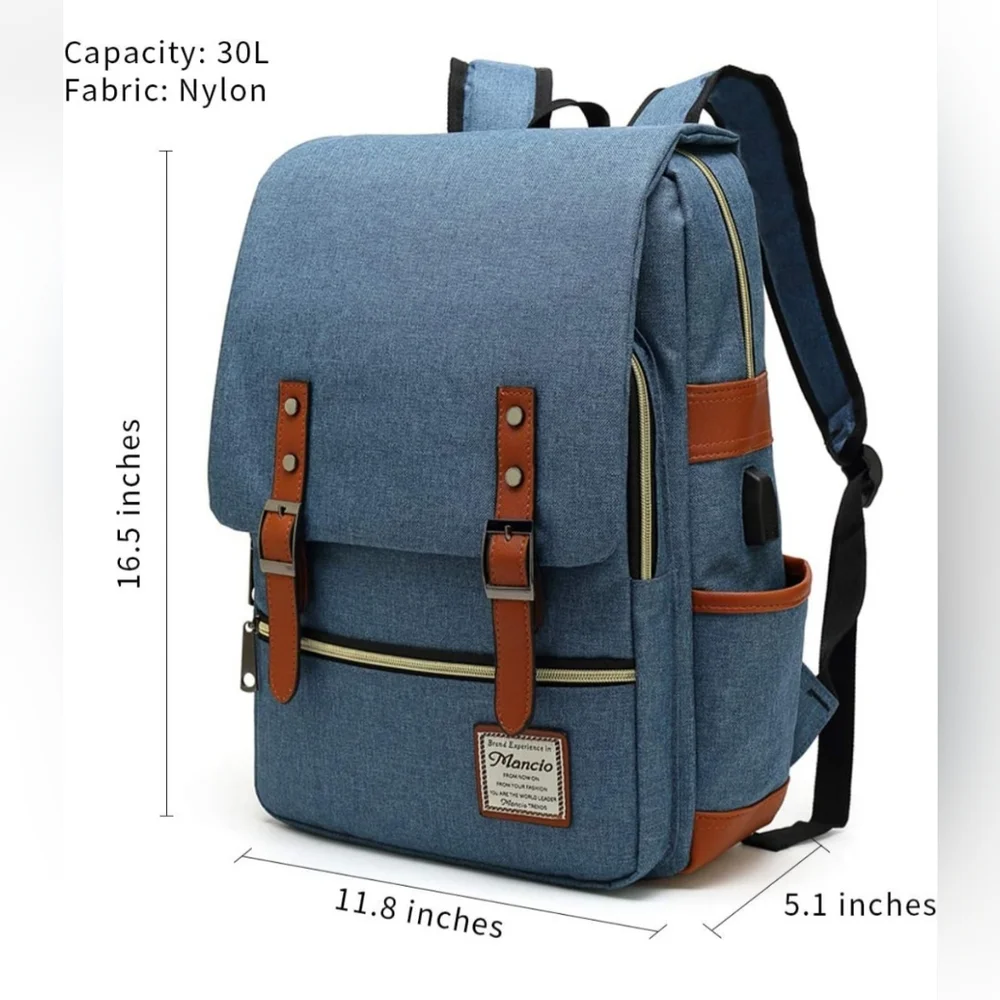 Mansion Laptop Vintage Style Backpack